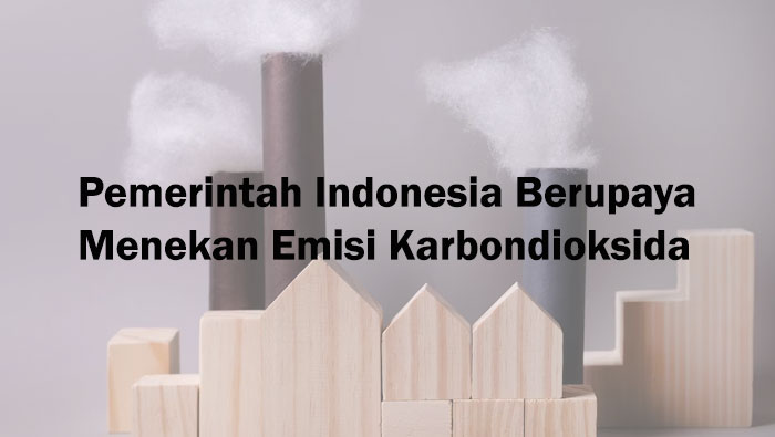 Pemerintah Indonesia Berupaya Menekan Emisi Karbondioksida